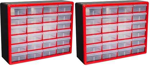 Akro-Mils 24-Drawer Plastic Drawer Storage Cabinet