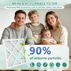 6 Pack Updated 6x6x1 Air Filter, pertain Merv 8