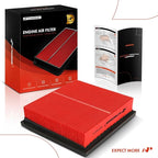 A-Premium High-performance, Pre-oiled Engine Air Filter Compatible - Image 9