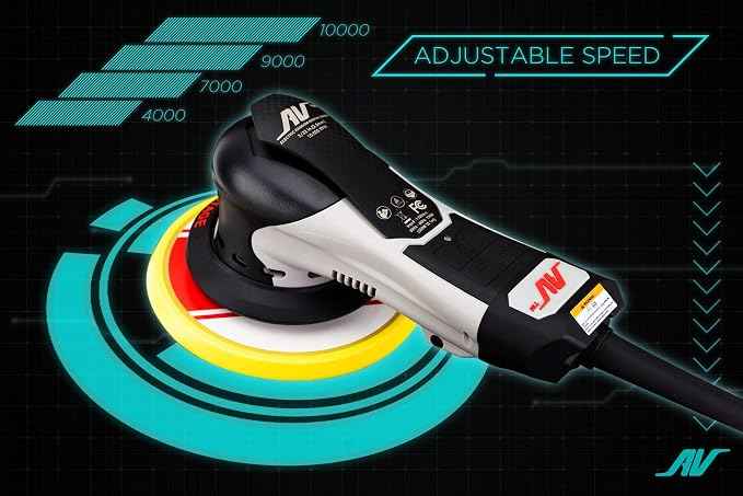 AirVANTAGE 5" Palm-Style, 2nd Generation Advanced Electric Sander Non-Vacuum