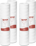 20 x 4.5 Inch 5 Micron String Wound Sediment Water Filter Cartridge, SimPure by SimPure_Water
