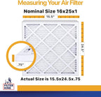 Filter King 16x25x1 Air Filter | 6-PACK | MERV 13 HVAC Pleated A/C Furnace - Image 2