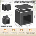 10 Pcs Fabric Storage Cube