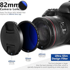 NEEWER 82mm Variable ND Filter ND2-ND400, Neutral Density Filter, Water and - Image 9