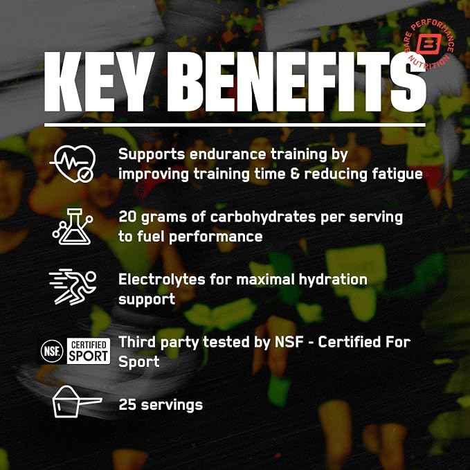 BARE PERFORMANCE NUTRITION, BPN G.1.M Go One More Sport, Endurance Training Fuel