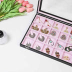 Stratalife Earring Organizer Velvet Jewelry Organizer Box Jewelry Display