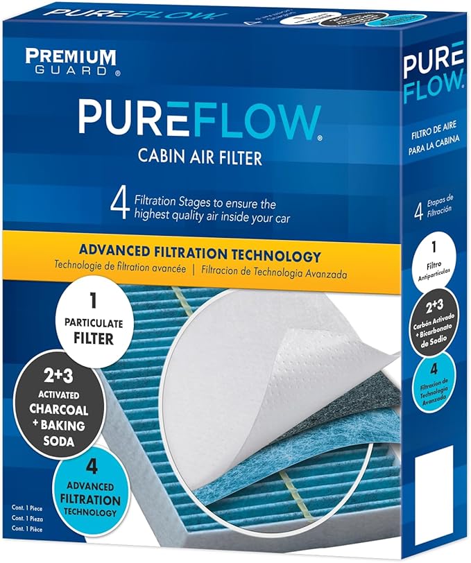 PureFlow Cabin Air Filter PC4479X | Fits 2022-2025 Nissan Frontier, 2017-2024 - Image 2
