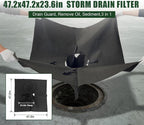 PET Storm Drain Filter-47.2x47.2x23.6in Oil & Sediment Guard - Image 2