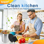 KEEPOW 12 Pack Compost Bin Filter - Image 7