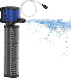Pond Pump 660GPH Filtration, Sump Submersible Water Pump w/Sponge Filter by TARARIUM