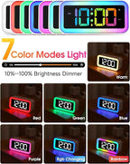 Cadmos Cute Pink Loud Alarm Clock