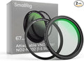 SmallRig 67mm Magnetic Variable ND Filter ND2-ND32 + 67mm Threaded Filter Ring by SmallRig