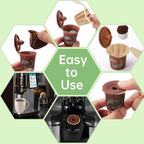 Aussen Disposable Coffee Paper Filters Replacement Kerig Filter Fit All Keurig - Image 3