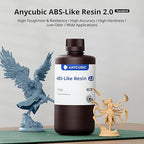 ANYCUBIC 2nd Gen Resin Technology ABS-Like Resin 2.0, 3D Printer Resin - Image 2