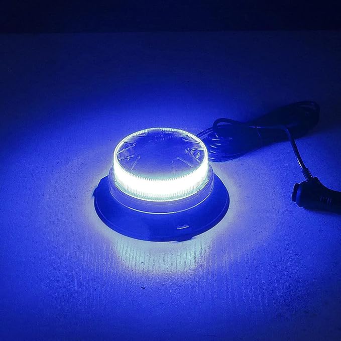 AUXMOTEC Blue Led Emergency Strobe Beacon Lights Bar - Image 8