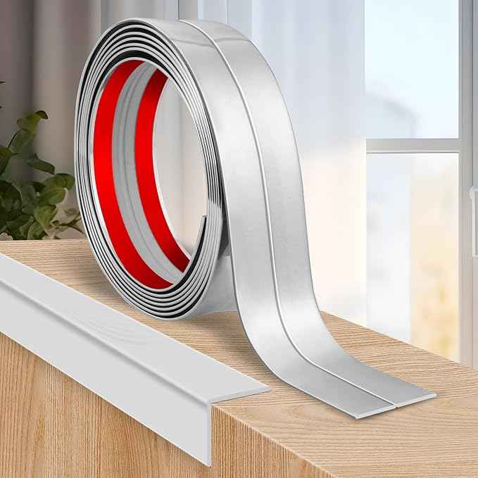 Flexible Wall Corner Protector Moulding Trim Peel and Stick Wall Corner Guards