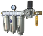 1/2" NPT Industrial Moisture Removing Particulate Filter and Oil Removing - Image 2