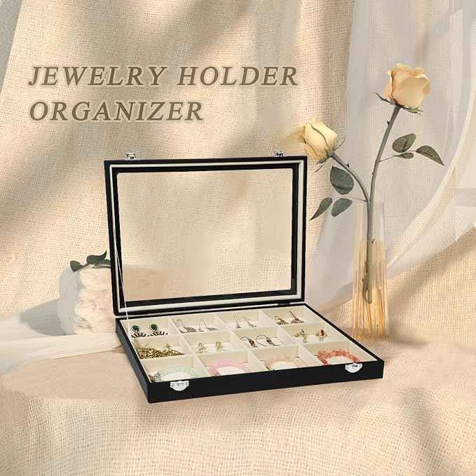 Stratalife Jewelry Organizer Bracelet Holder Organizer Box Earring Storage