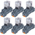 6PCS Electromagnetic Power Relay, 8-Pin 10 AMP 110/120V AC Relay Coil by VAMRONE