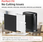 HPA300 HEPA Filter Replacement for Honeywell Air Purifier 3 HEPA R Filters and - Image 4