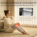 yoyomax Leg Massager with Heat, Adjustable Calf Thigh Knee Massager