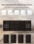DINZI LVJ Shoe Storage Bench