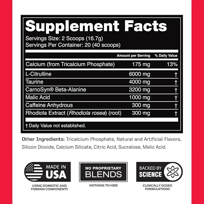 Outwork Nutrition Preworkout for Men & Women - Image 8