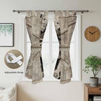 Funny Farm Animals Living Room Curtains 84 Inch Length, Window Curtains Tab Top - Image 5