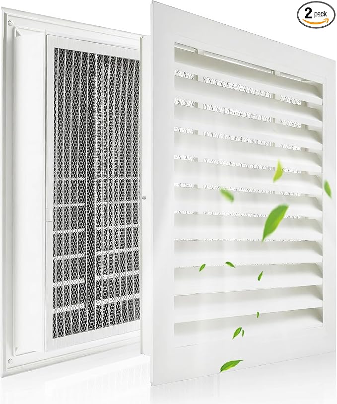 2-Pack 20"x20" Gable Vent by NafaYuncGableVent