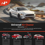 A-Premium Universal Air Cleaner Filter Assembly - Image 2