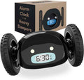 CLOCKY Extra Loud Alarm Clock for Heavy Sleepers on Wheels Rolls Runaway