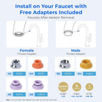 Waterdrop Water Filter for Sink Faucet, NSF Certified Water Purifier, 320 - Image 9