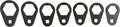 OEMTOOLS 87165 7 Piece 3/8” Drive Offset Oil Filter Socket Removal Set by OEMTOOLS