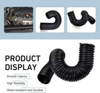 Car Air Intake Pipe, 2.9" Leak-proof Bendable Feed Expansion Hose - Image 4