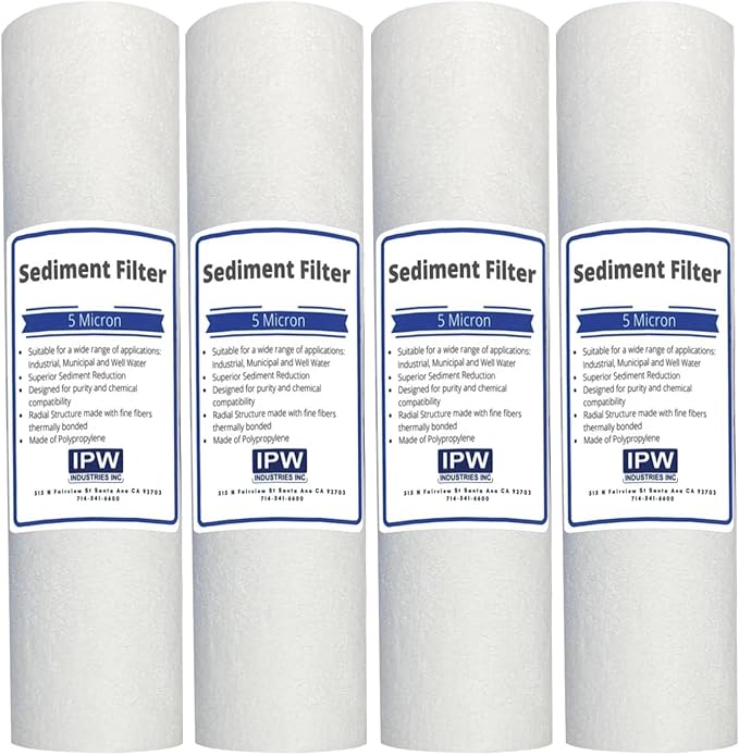 Pack of 4 Compatible Replacment filter set by Isopure_WaterIPWINDUSTRIES