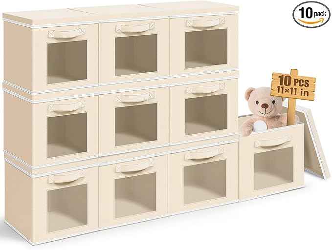 10 Pcs Fabric Storage Cube