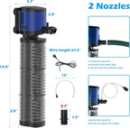 Pond Pump 660GPH Filtration, Sump Submersible Water Pump w/Sponge Filter - Image 6