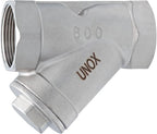 UNOX 1 1/4" Y-Type Stainless Steel Industrial Strainer - Image 4