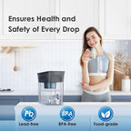 Waterdrop Slim Alkaline Water Filter Dispenser, Large 35-Cup, Up to PH 9.5 - Image 7