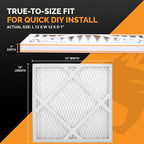 Tiger Tough 12x12x1 Air Filter MERV 8 MPR 600-800, High-Performance Pleated - Image 2