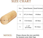 16Pcs Small Silicone Chair Leg Caps 1 inch, Furniture Pads