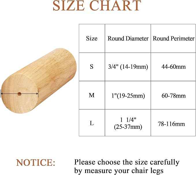 16Pcs Small Silicone Chair Leg Caps 1 inch, Furniture Pads