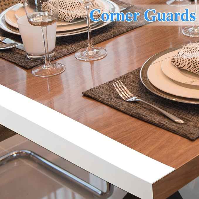 Sasylvia 10 Pcs 2 x 1 x 36 Inches Wall Corner Protector Guards, Avoid