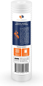 Aquaboon 5 Micron 10 x 2.5 Grooved Sediment Water Filter Replacement - Image 7