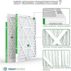 24x24x1 Air Filter 6 Pack, Durable MERV 8 Pleated Home HVAC AC Furnace Filters - Image 3