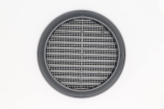 Graphite/Gray 5" Inch Round Ventilation Grille - Image 2