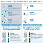 2 Pack TP04 Replacement Filter for Dyson TP04 HP04 DP04 TP05 DP05 Air Purifier - Image 4