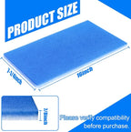 Podoy 5 Pack Airbrush Spray Booth Filters, Double-Layer Paint Booth Filters - Image 3