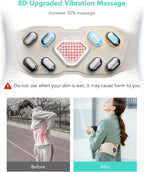 SKG Lower Back Massager for Pain Relief Deep Tissue Christmas Gifts for Men - Image 9