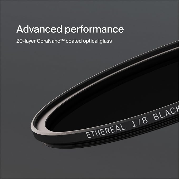 Urth 58mm Magnetic Ethereal Black Mist ⅛ Diffusion Lens Filter - Image 4